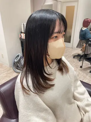 ロング behive  駅前店所属・菊地 桃花のヘアスタイル