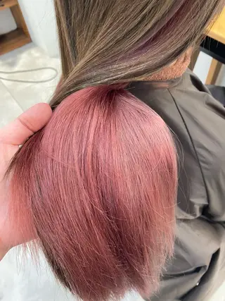 ロング little salt 渋谷店所属・akina＊ブリーチ ♡トレンドヘアのヘアスタイル