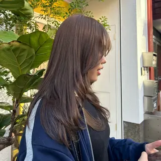 ロング LOVEST OIKE所属・LOVEST  井上 亜未/ 暖色のヘアスタイル