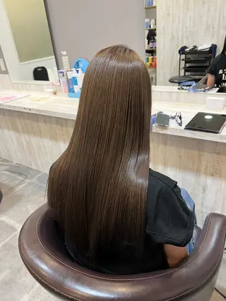 ロング 荒木 厚晴のヘアスタイル