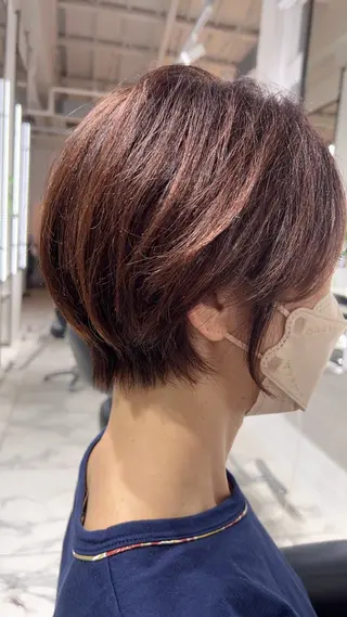 ショート SHARE  SALON monloulou+plus所属・メンズパーマ 桐山 琉輝のヘアスタイル