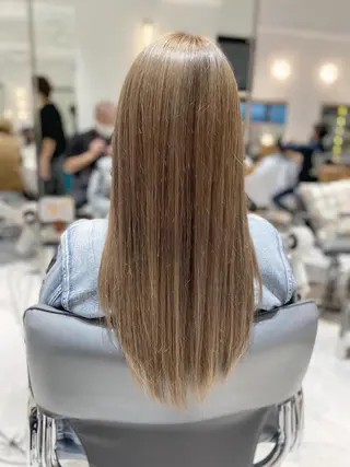 ロング カラー ボブ/ハイトーン 立川loose 下田のヘアスタイル