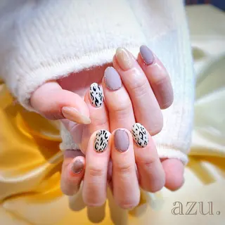 ネイル hair&nail ROOTS所属・ﾍｱﾒｲｸ&ﾈｲﾙ ♥️Azuのネイルデザイン