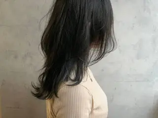 ロング ボブカット 佐々木 祐太のヘアスタイル