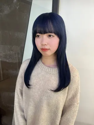 ロング カラー SEAM所属・いぶ /札幌美容師のヘアスタイル