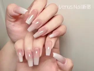 ロング Venus Nail 長さ出し専門店のネイルデザイン