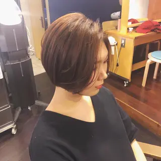 ショート カラー パーマ 土屋かすみ✁︎. ꙳ 姫カットのヘアスタイル