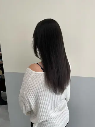 ロング 神谷 夏帆のヘアスタイル