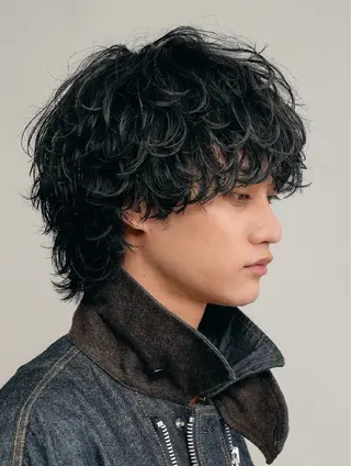 パーマ by fifth Man's salon天神大名所属・byfifth天神/ メンズパーマ特化美涼のヘアスタイル