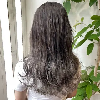 セミロング カラー 女性支持率No.1ハ イトーン特化神田真志のヘアスタイル