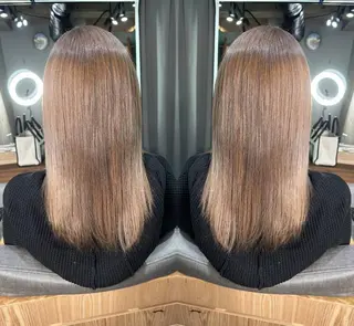 ミディアム カラー メンズ ヘアアレンジ 韓国特化🌿カラー❌ エクステ👩祐樹💚のヘアスタイル