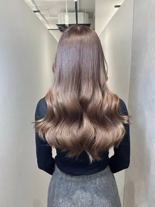 セミロング カラー BOOTH share saron所属・今井 勝也のヘアスタイル