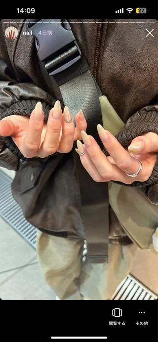 ネイル cord 熊谷店 木村のネイルデザイン