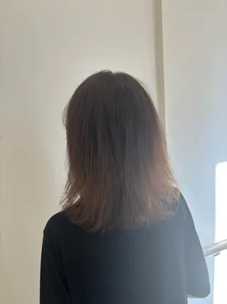 セミロング TOMOYA /カラー・縮毛のヘアスタイル