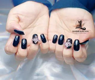 ネイル BAMBOO BLISS 研修用のネイルデザイン