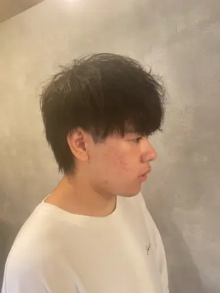 メンズ フリーランスシェアサロンルレイル所属・心斎橋/メンズ /ルレイル/地形真希のヘアスタイル