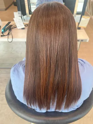 ミディアム 浅井 琥珀のヘアスタイル