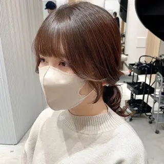 ロング カラー ヘアアレンジ DX SHARE SALON 原宿店所属・レイヤーカット/ 田中 しょうのヘアスタイル