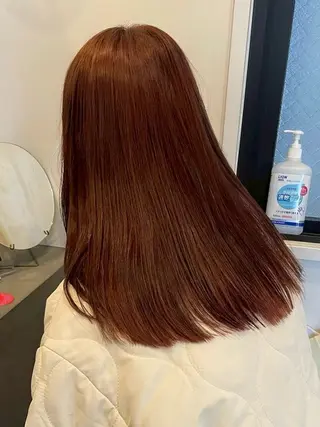 ロング anri/梅田/ 透明感カラーのヘアスタイル