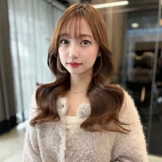 ロング カラー IVY所属・髪質改善/韓国ヘア 顔まわり特化yutoのヘアスタイル