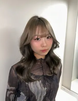 カラー ヘアアレンジ ブリーチモデル募集中 🎀🐾MIYUのヘアスタイル
