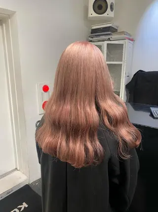ロング カラー 🎀ツヤ髪韓国網紅 ヘアミカ🎀のヘアスタイル