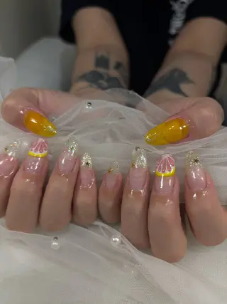 ネイル 🦋Hina🦋 ８月予約受付中✨のネイルデザイン