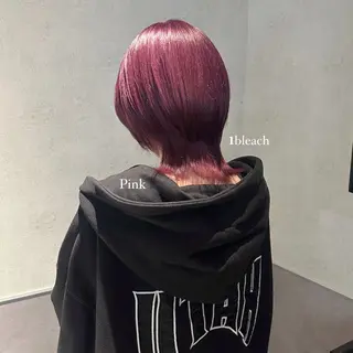 ショート カラー nanami ￤髪質改善￤レイヤーのヘアスタイル