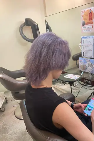 ショート メンズ HIKARIS 相川所属・ウチダ ユウヤのヘアスタイル