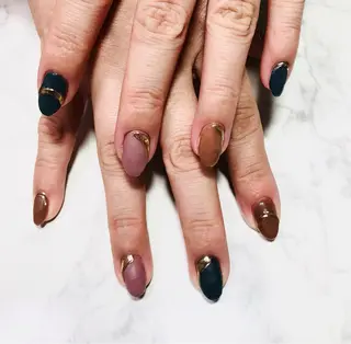 ネイル 自爪育成ネイルケア Lena  nailのネイルデザイン