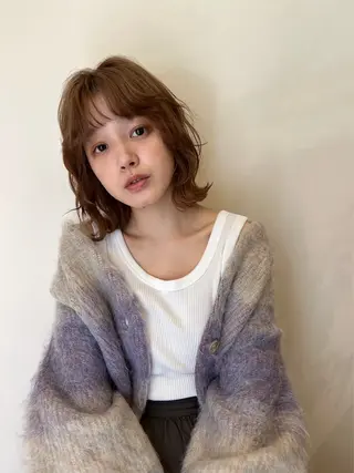 ショート カラー ENIF　大島 芽生のヘアスタイル