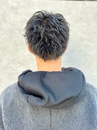 メンズ 米元 春奈のヘアスタイル