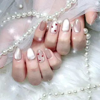 ネイル 🎀Mai 🎀12/17空✩⡱のネイルデザイン