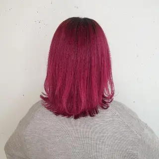 ミディアム カラー E Komo hair所属・Wow❕E Komo hair 永井一輝のヘアスタイル