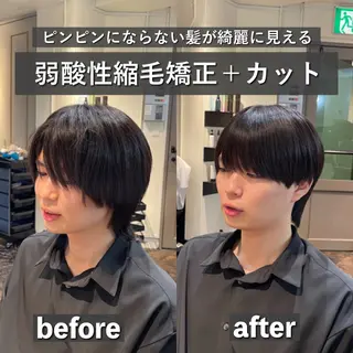 メンズ 遠藤悠大/メンズ縮毛 /メンズカットのヘアスタイル
