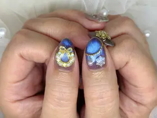 ネイル Yuna🩵 RE:N.Nailのネイルデザイン