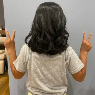 ミディアム ase.糸島店所属・UEDA AYAのヘアスタイル