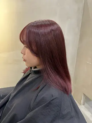 ミディアム カラー VOYAGE所属・中園 康のヘアスタイル