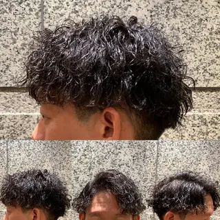 パーマ 杉本 翔希のヘアスタイル