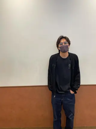 ミディアム メンズ カット指名No1漆原 聡のヘアスタイル