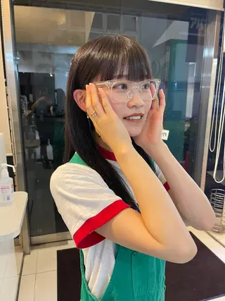 セミロング カラー 透明感カラー/艶髪 💎🐇uraraのヘアスタイル