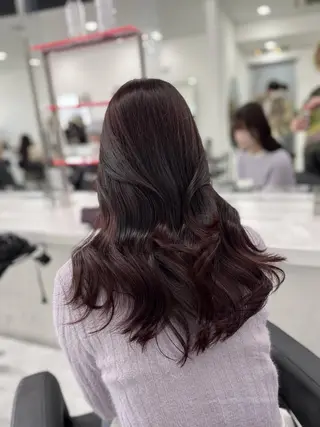 カラー 秋色🤎透け感トレン ドヘア🤎TUNEのヘアスタイル