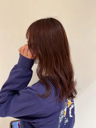 カラー 久永 菫のヘアスタイル