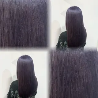 ロング カラー 髙橋 李里亜のヘアスタイル