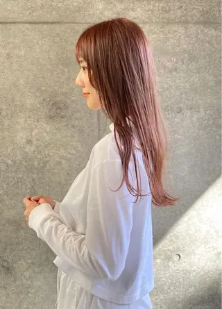 セミロング カラー a moment(モーメント)所属・蔵前 デザインカット KOBAYASHIのその他イメージ