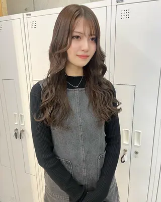 ロング カラー カット、エクステ/ モデル募集/Yuiのヘアスタイル