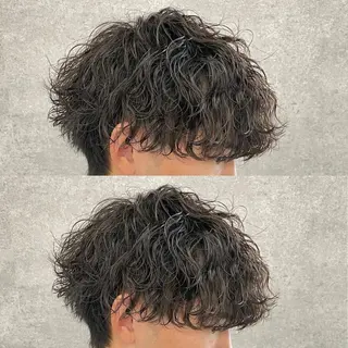 パーマ メンズ イケメン製造機 🔥上原沙羅🔥のヘアスタイル