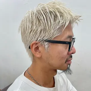 ショート カラー メンズ Beronica所属・beronica ベロニカのヘアスタイル