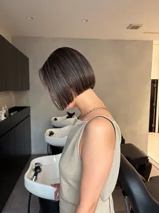 ショート カラー SALOWIN天神大名店所属・吉武 茂暉のヘアスタイル