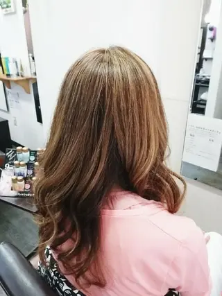 カラー Hair salon aima_ble(えま〜ぶる)所属・小西池 好美のヘアスタイル